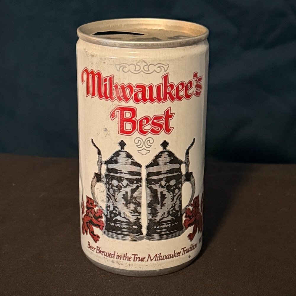 Milwaukee's Best vintage beer can